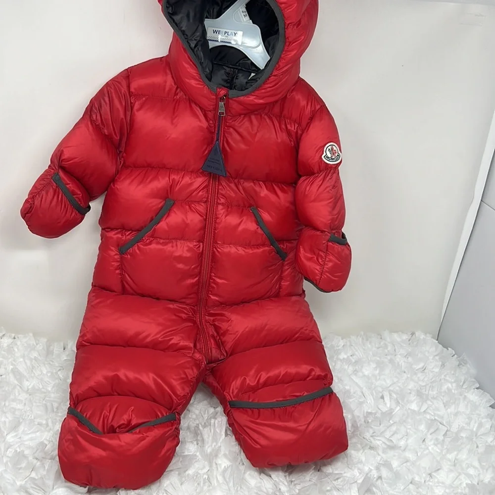 MONCLER BENIGNE TUTA IMBOTTITA BENIGNE FILLED SNOW SUIT 3-6Months 62cm - Picture 2 of 15